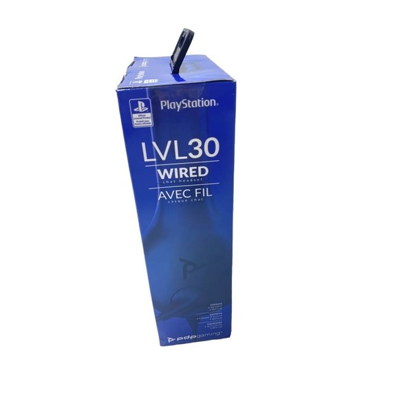 PDP Gaming LVL30 Wired Chat Headset - PlayStation 4, 051-107 - PlayStation 4 PS4 - Picture 5 of 6